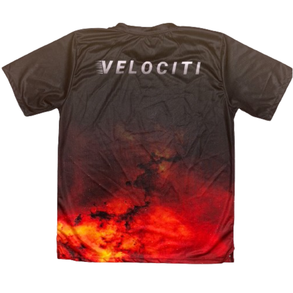 Velociti Lengan Pendek Jersey V1